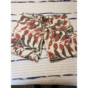 Sperry Men's Classic Swim Shorts Size 42 Floral Tropical Waist Tie